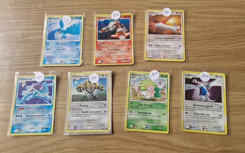 Divers cartes pokémon - divers,