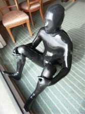 Latex rubber gummi catsuit - latex,