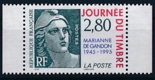 Timbre France   2934** 2.8F DU CARNET JOURNEE DU TIMBRE 1995