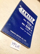Yamaha parts list XS250 1U5 XS400 2J0 XS 250 400 1978 france