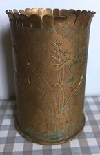 Vase en douille obus 80mm WWI