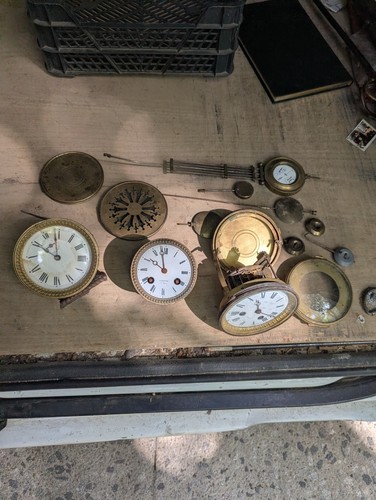 Lot mécanisme horloges - lot,
