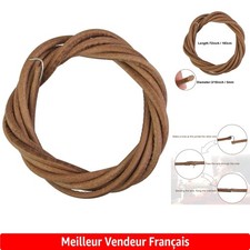 Belt de Machine à Coudre en Cuir 183 cm - Accessoire Vintage pour Couture