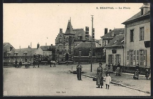 Cpa beauval place - la,