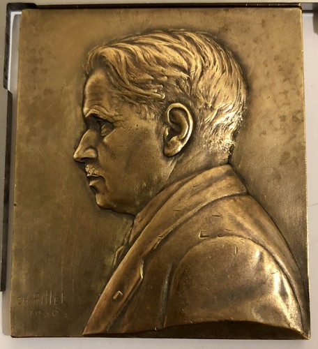 Médaille plaque bronze par - mÉdaille,