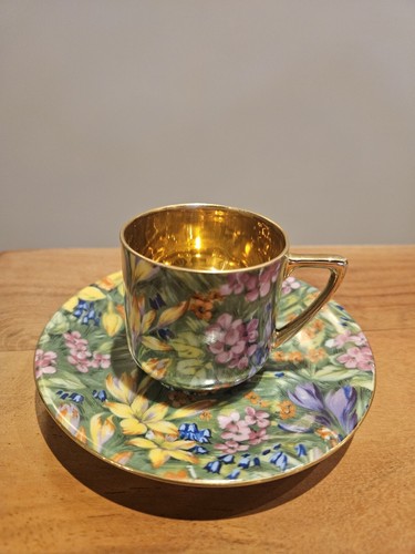 Tasse soucoupe ancienne - et,