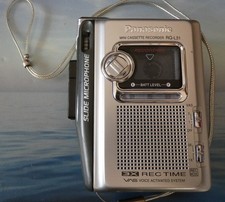 Panasonic RQ L 31 E 9 Enregistreur vocal numérique Tête de cassette audio Triple