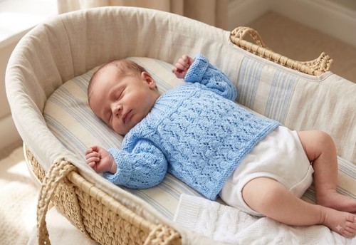 Brassière bébé laine