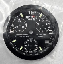 NOS Secteur 255 Chronographe Ésphere 5215326178 Cadran Montre Vintage