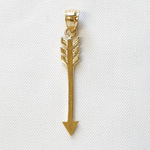 Pendentif flèche or - flèche,