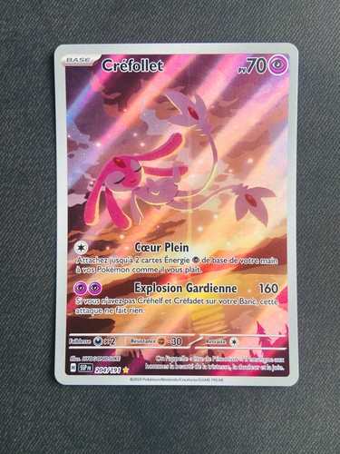 Carte pokémon créfollet - carte,