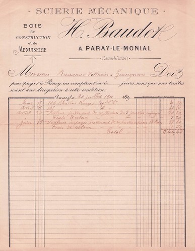 Paray monial scierie - 71, le