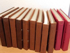 LOT 11 ALBUM KOBRA postkartenalbum VIDE vintage POCHETTE pour CPA CARTE POSTALE