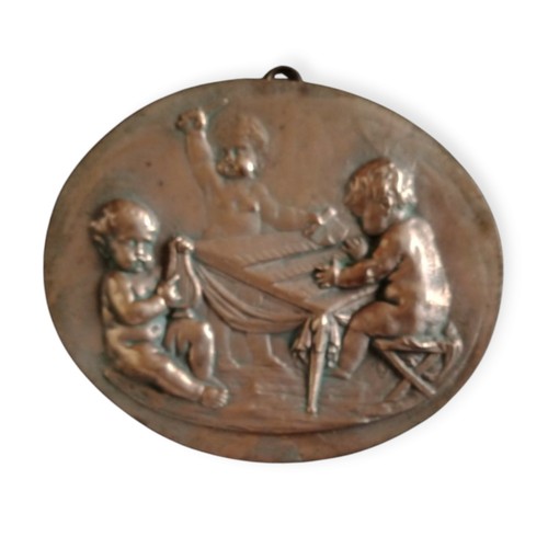 Grande plaque bronze - en,