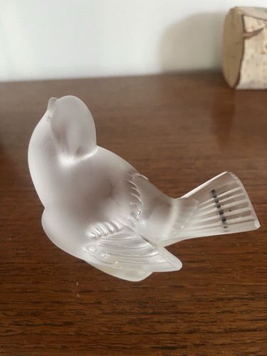 Moineau cristal lalique - cristal,