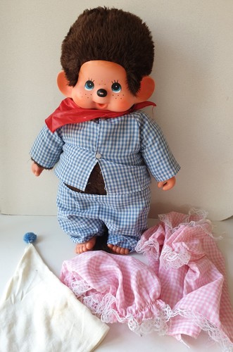 Peluche ancienne grand kiki - grand,