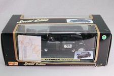 LJ521 MAISTO SPECIAL EDITION 31821 1/18 Citroen Traction 15CV 6 cyl. 1952 noir