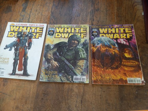 White dwarf game - game, workshop