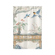 Style chinois porte rideau - style,
