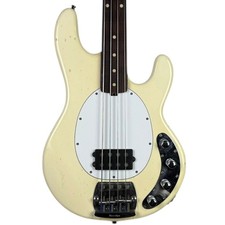 Ernie Ball Music Man Sting Ray Bass Fretless - Olympic White