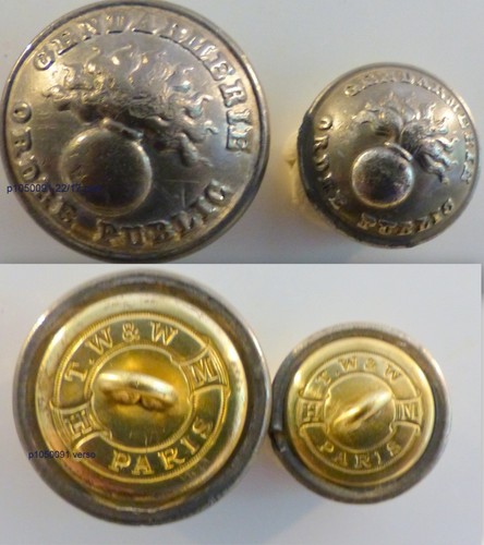 Boutons gendarmerie - 2,