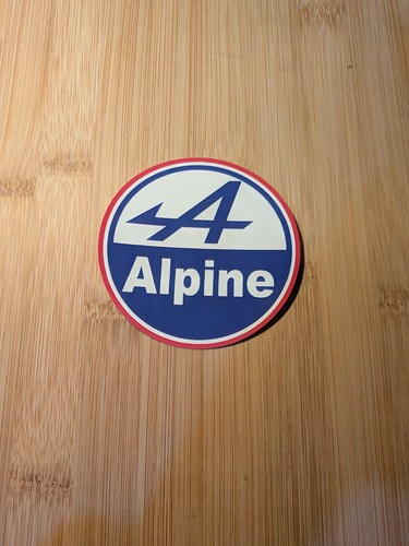 Sticker alpine renault rond - sticker, 8