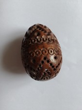 Oeuf Etui À Chapelet Noix De Corozo