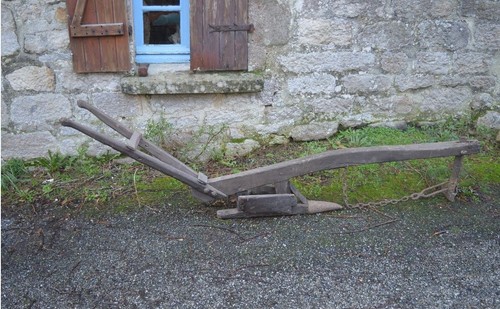 Ancienne araire charrue - ancienne,
