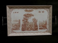 ANCIENNE GRANDE PLAQUE CARREAU