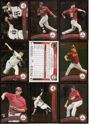 2011 topps houston - houston, astros
