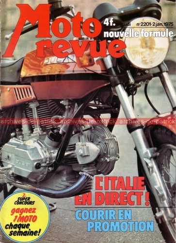 Moto revue 2201 ducati 860 - moto,