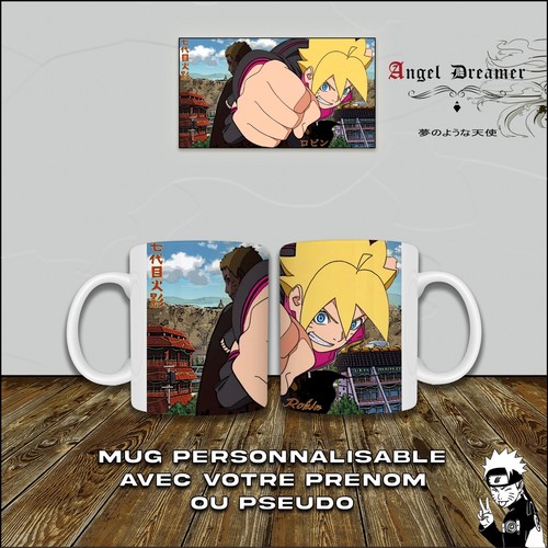 Mug tasse boruto - tasse, naruto