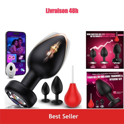 Set plugs anaux silicone - set,