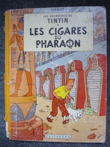 Tintin hergé les - les, cigares