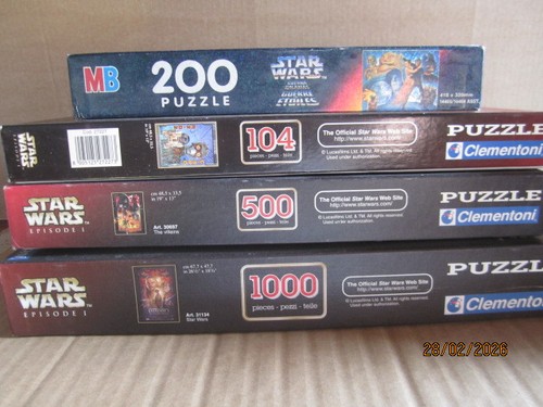 Lot puzzles star wars - de, 4