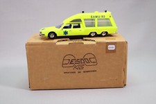 LG1753 ESDO 1/43 Kit résine monté Citroen CX ambulance Tissier SAMU jaune