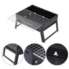 Barbecue Chambre de Combustion Grille Charbon de Bois Grill de Poche Pliant Idée
