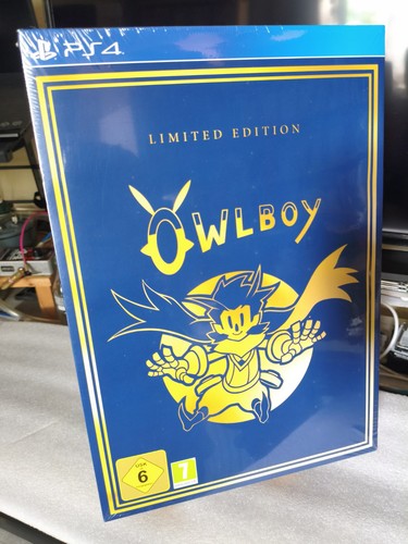 Owlboy collector ps4 6000 ex - owlboy, /