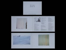 LIVRET EXPOSITION - OLIVIER DEBRE - 1992 - ANGERS