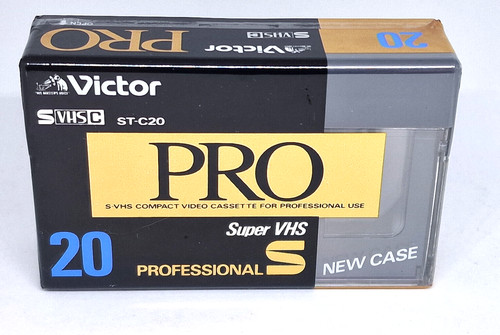 Cassette vidéo vierge victor - cassette,