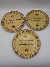 lot 3 assiettes à  dessert
