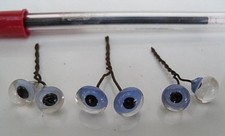 Taxidermie yeux ancien verre