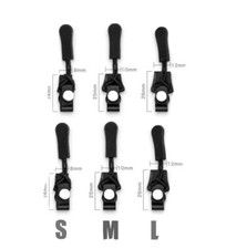 Kit Haute Qualité 6 zippers réparation fermeture éclair Rapide Noir Zip France