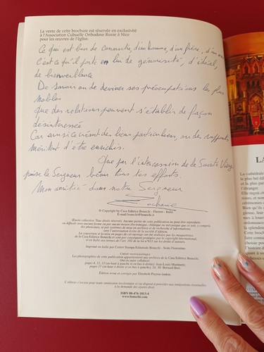 Livre cathedrale russe - cathedrale, nice