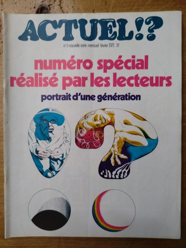 Revue actuel numéro 5 - revue, "actuel",