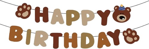 Banderole joyeux anniversaire - joyeux,