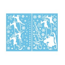  Autocollant Fenetre Noel