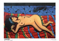 EX-LIBRIS LA FILLE ALLONGEE