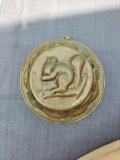 ANCIEN MOULE EN CUIVRE DECOR ECUREUIL COPPER