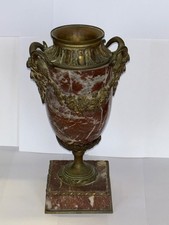 Cassolette en marbre et bronze